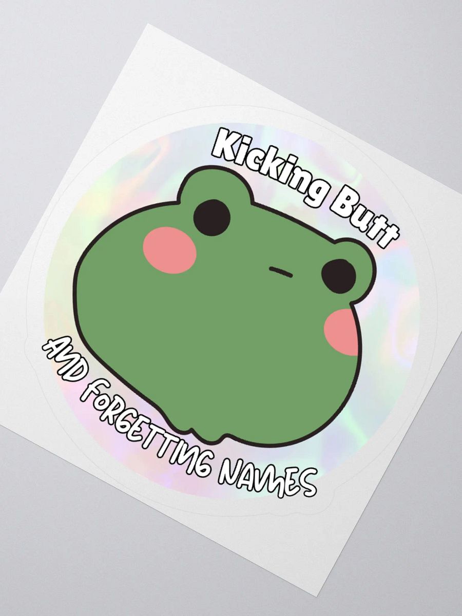 Kicking Butt Sticker product image (12)