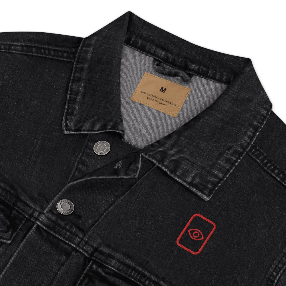 EyeSeeThru Logo Denim Jacket product image (6)