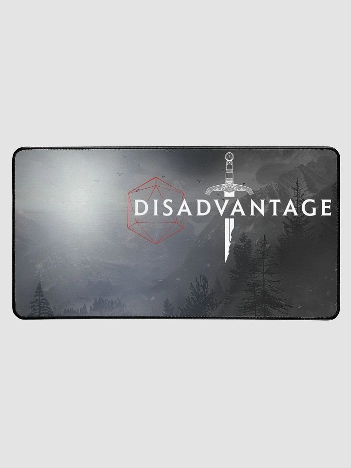 Disadvantage MTG Mat | Grey Night | 15.5x31.5 product image (1)