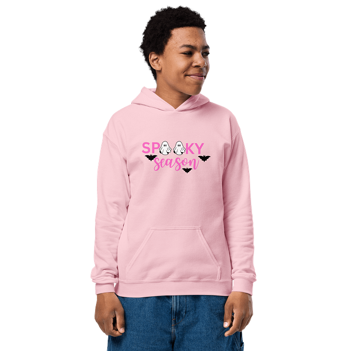 Spooky Season Ghost Youth Hoodie product image (1)