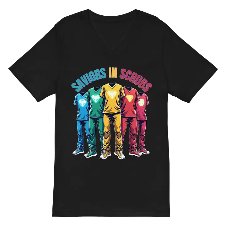 Saviors in Scrubs V-Neck Tee product image (3)