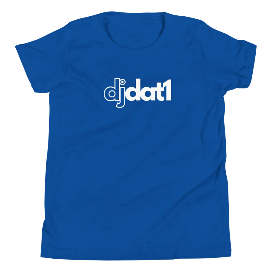 [DJDAT1] Youth T-Shirt (white logo) product image (32)