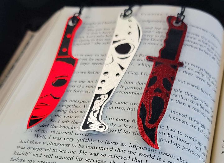 Horror Character Bookmark product image (2)