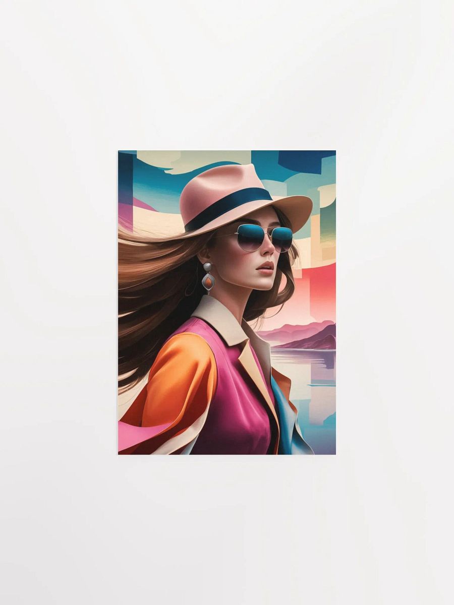 Abstract illustration of a Woman Poster - 16 product image (3)
