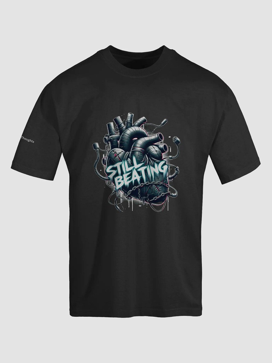Still Beating Mechanical Heart Oversized Tee product image (14)