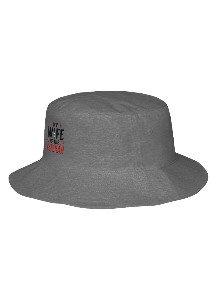 My Wife Is The Veteran Bucket Hat product image (4)