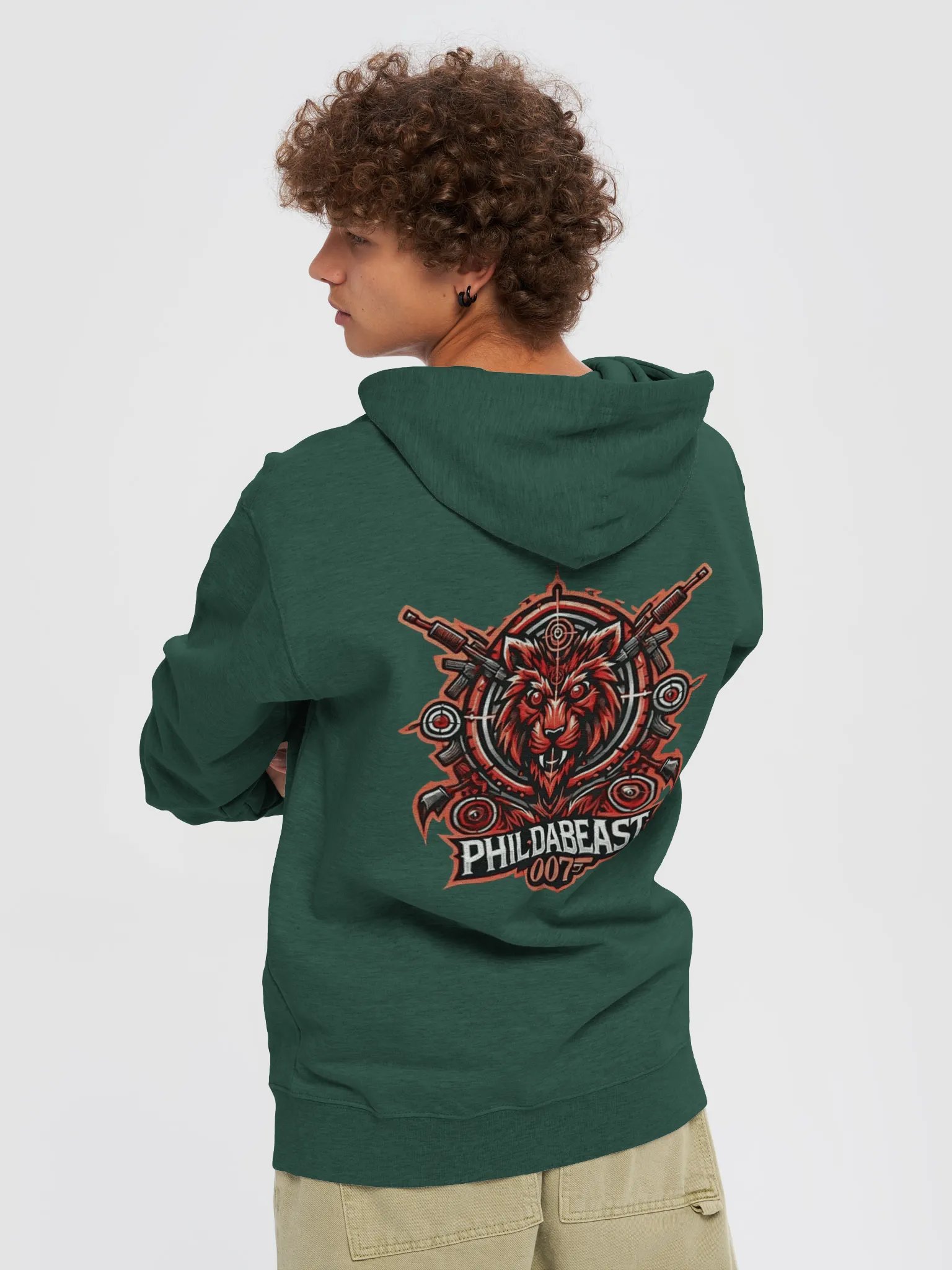 PHILDABEAST007 Zip-Up Hoodie product image (6)