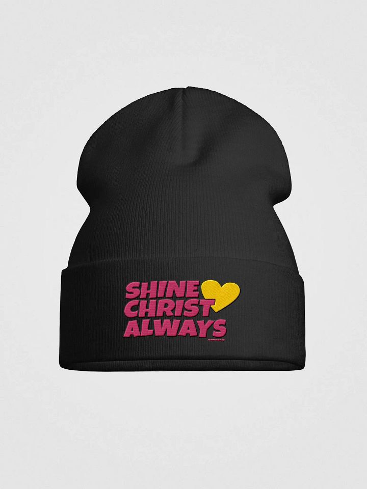 Shine Heart knit beanie product image (1)