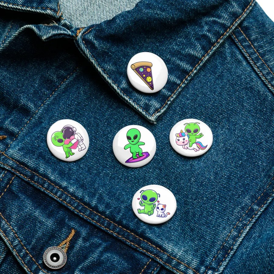 Unicorn Aliens Pin Collection product image (7)