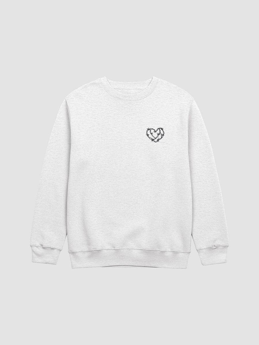 Barbed Wire Heart Crewneck Sweatshirt product image (1)