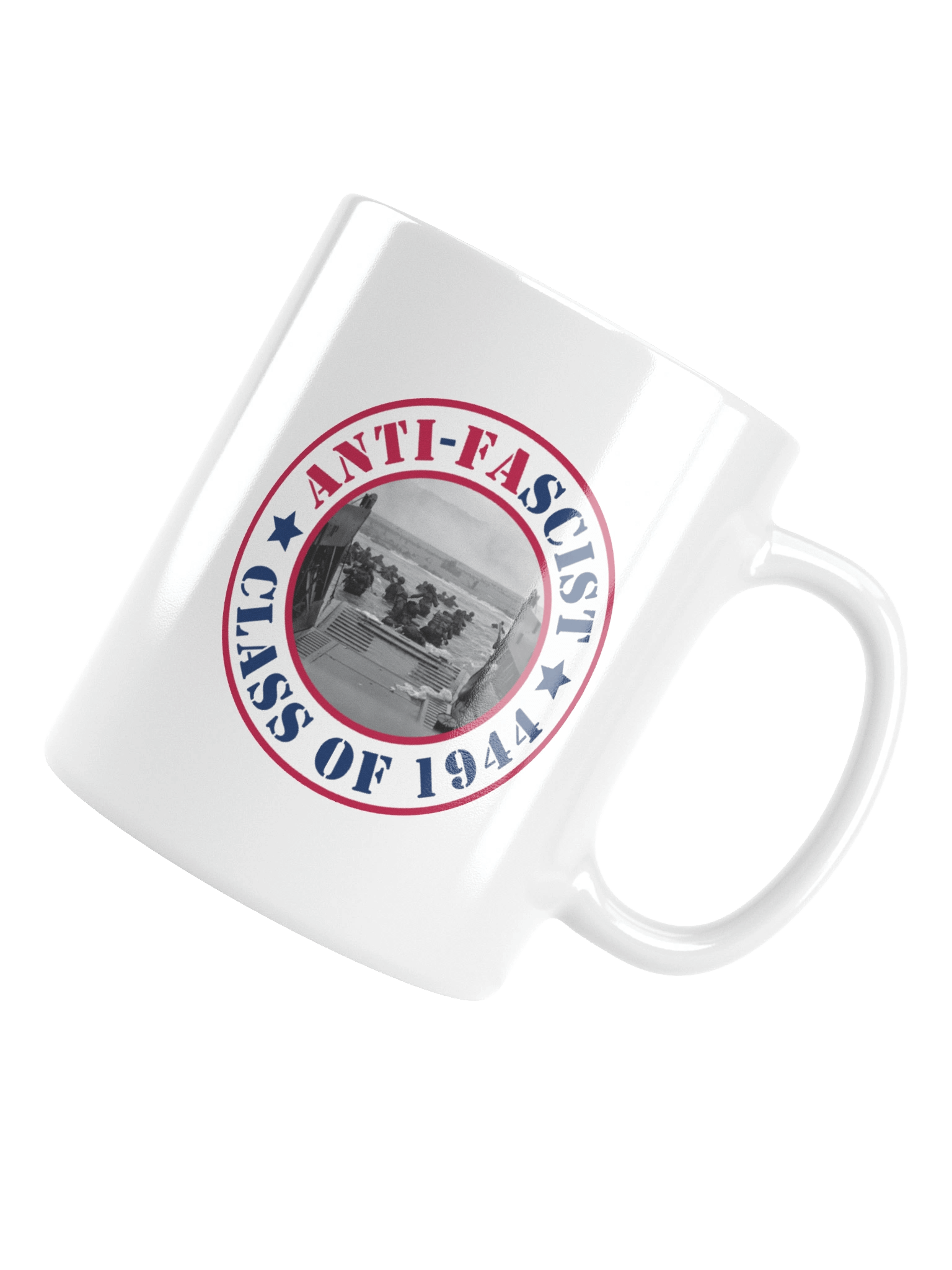 Anti-Fascist - Class of 1944 White Coffee Mug product image (13)