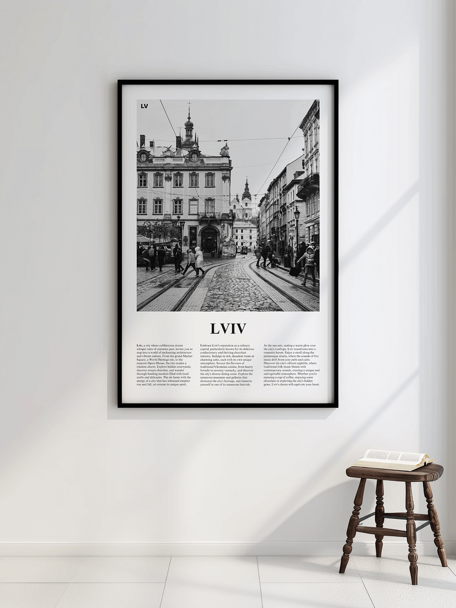 Lviv 02 Newspaper Poster product image (4)