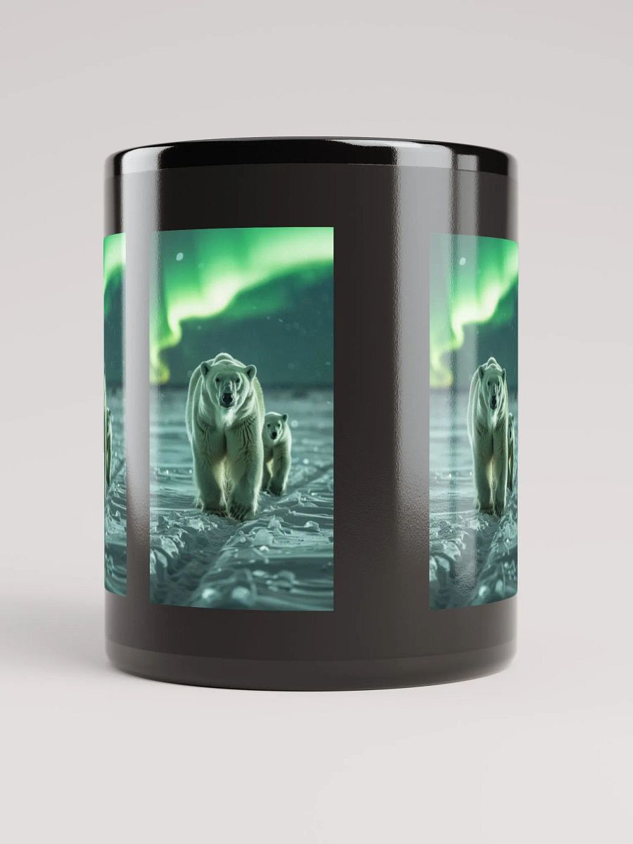 Aurora Borealis Polar Bears Mug product image (9)