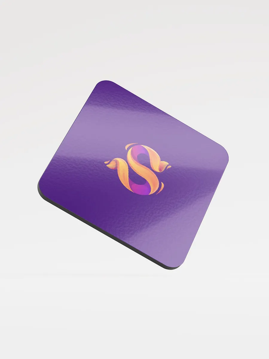 Saesha Logo Cork coaster product image (1)
