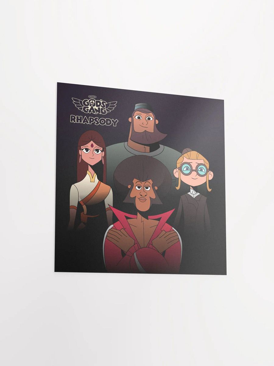 Rhapsody | God’s Gang Poster product image (3)