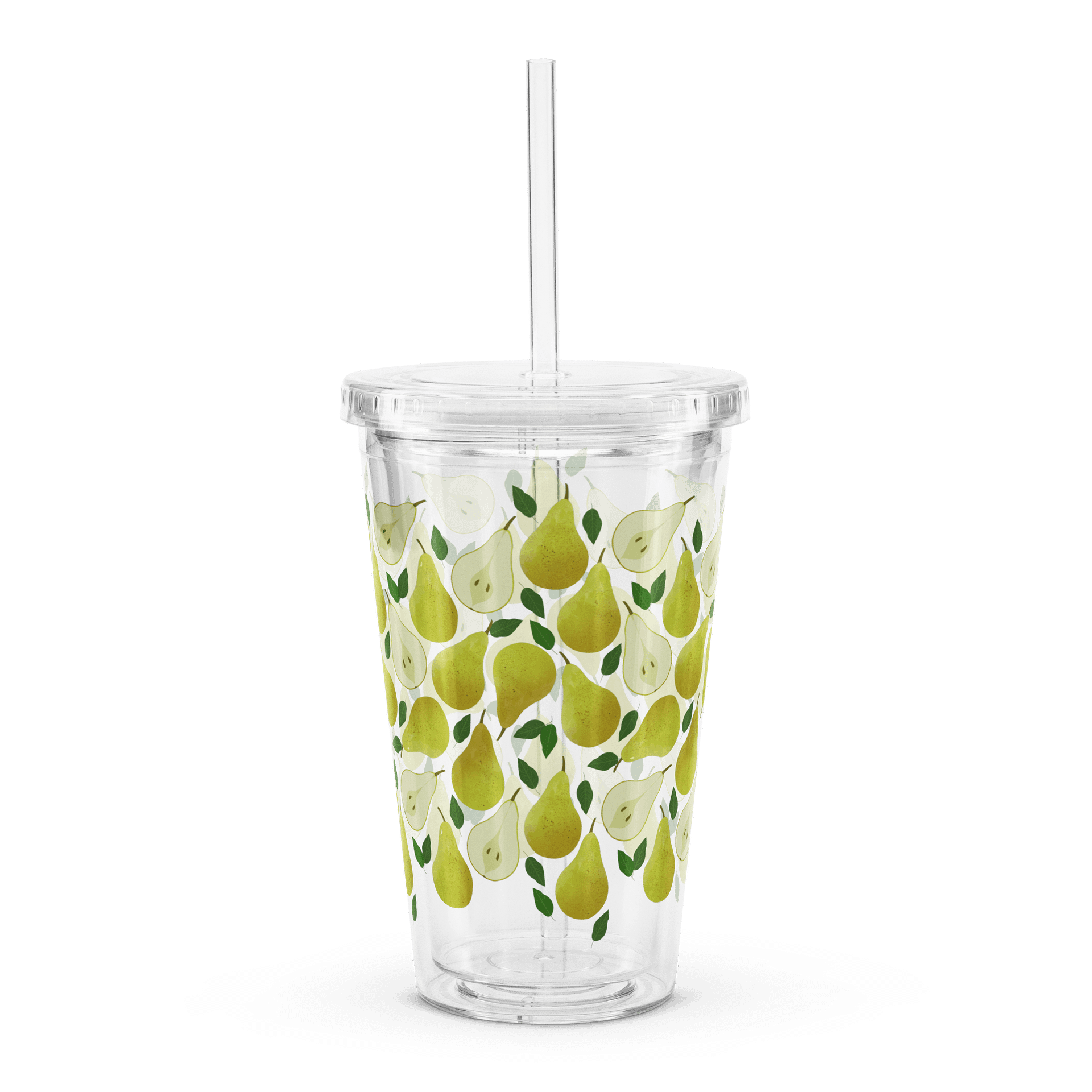 Pear Pattern 16 oz Tumbler, Green product image (5)
