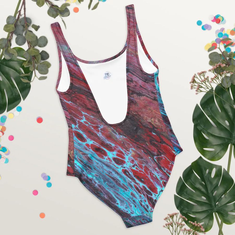 Crimson Tide - All-Over Print One-Piece Swimsuit product image (5)
