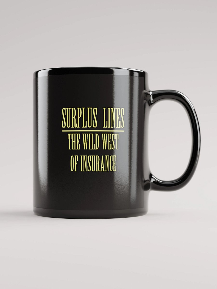 Surplus Lines Wild West Black Mug product image (2)