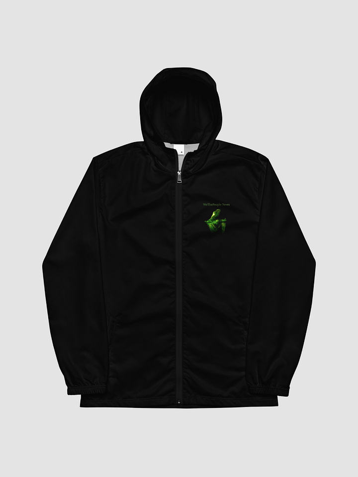 All-Over Print Windbreaker Black product image (1)