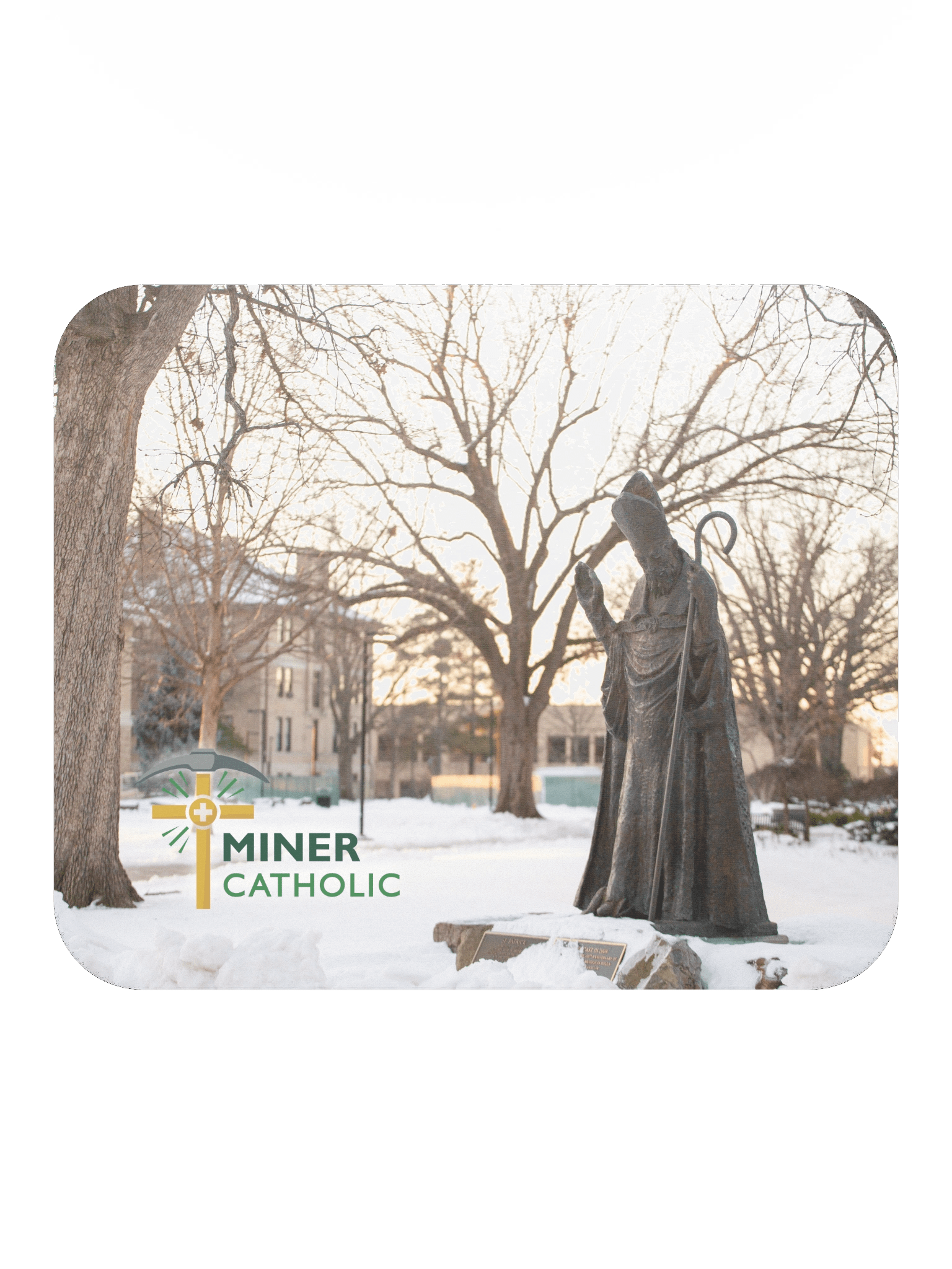 Winter St. Patrick Mouse Pad product image (2)