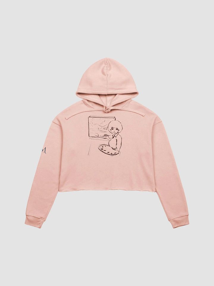Boob Ross Crop Hoodie product image (1)