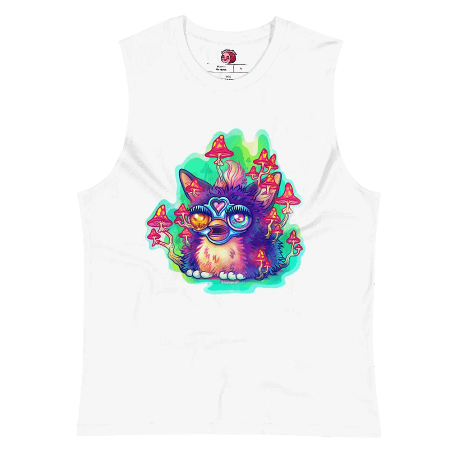 Nostalgic Fungus Creature Muscle Tank product image (3)