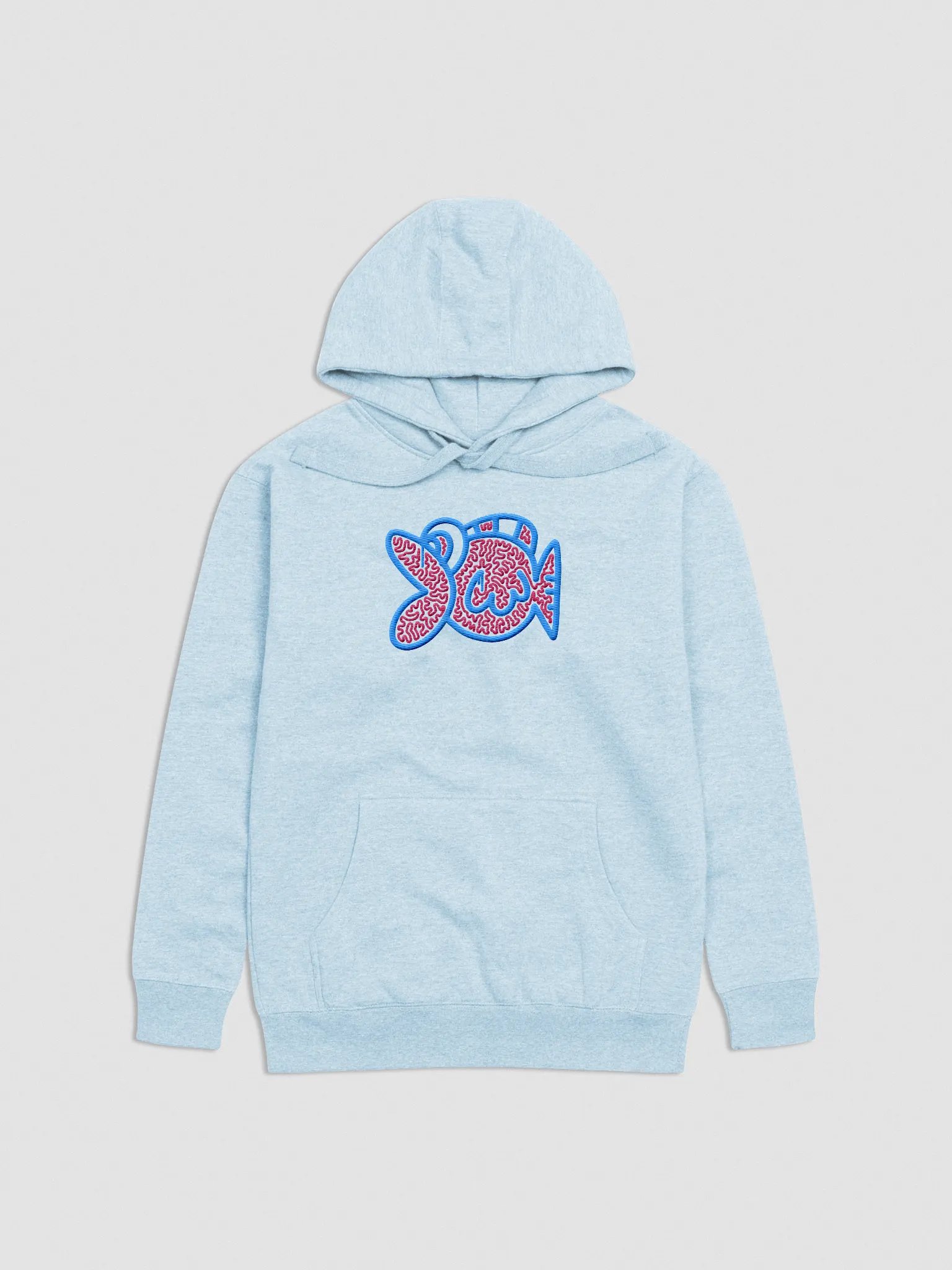 'Red Waves' Hoodie product image (1)