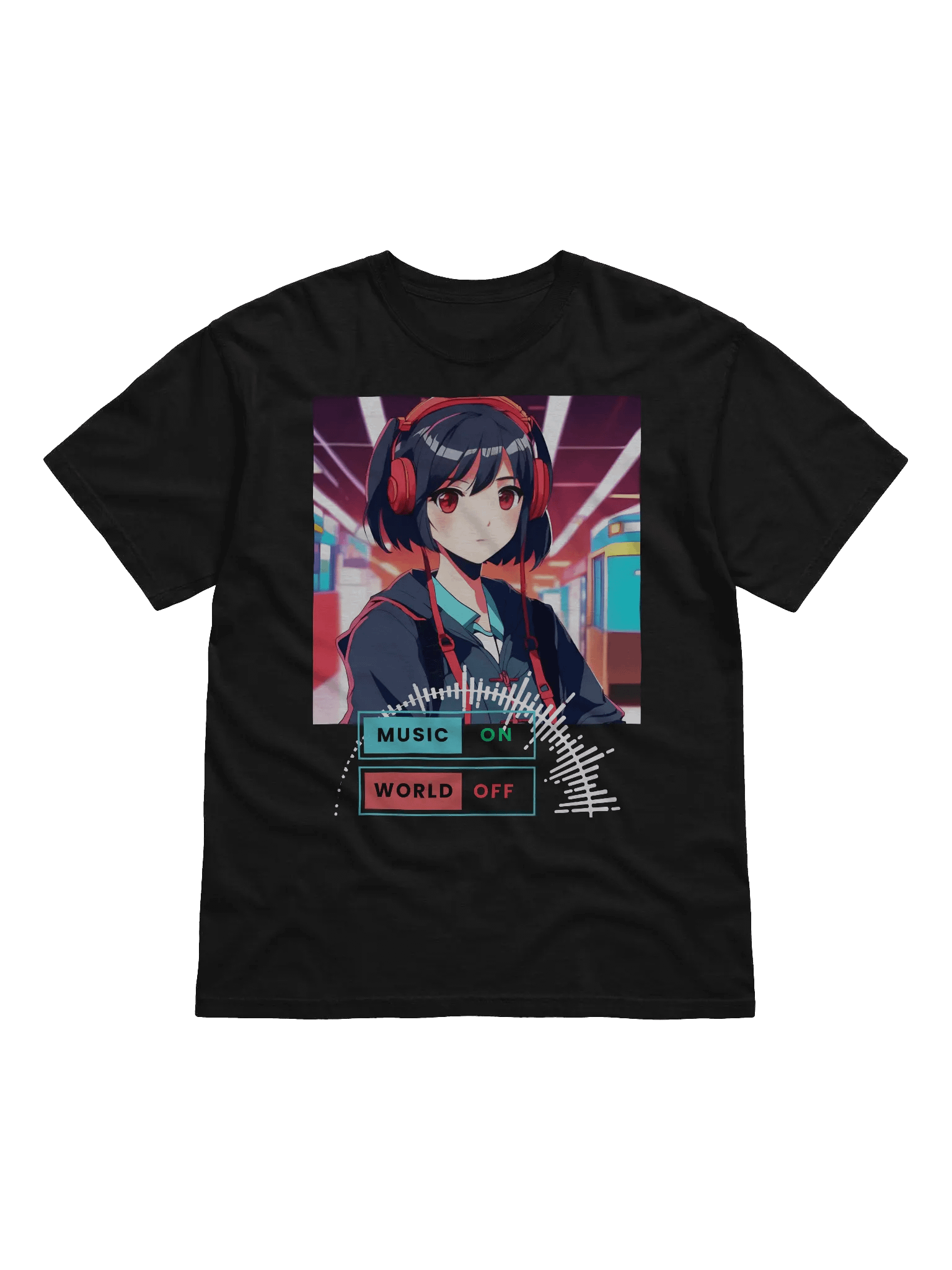 Soundwaves Graphic T-Shirt product image (1)