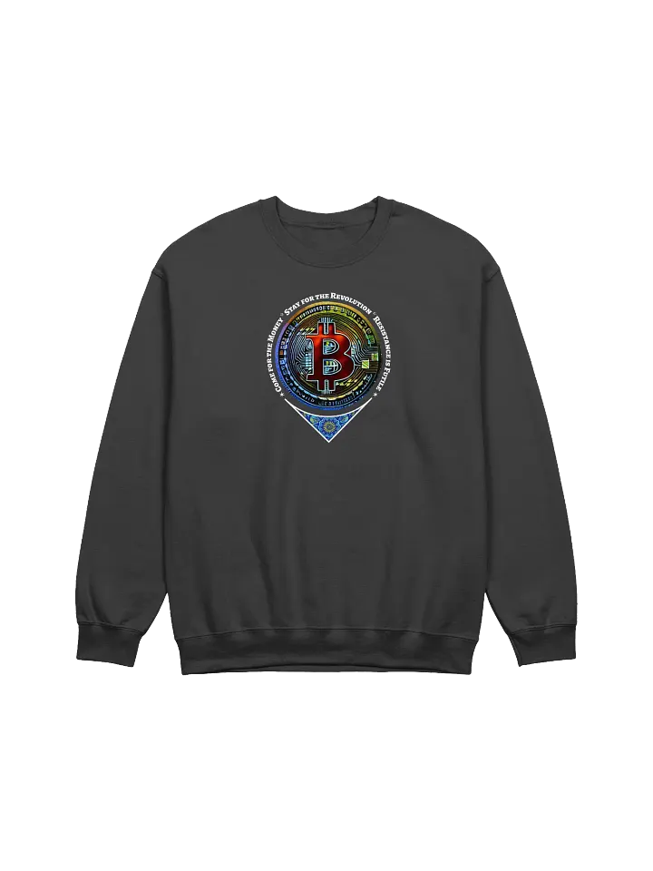 Bitcoin Revolution Crewneck Sweatshirt product image (1)