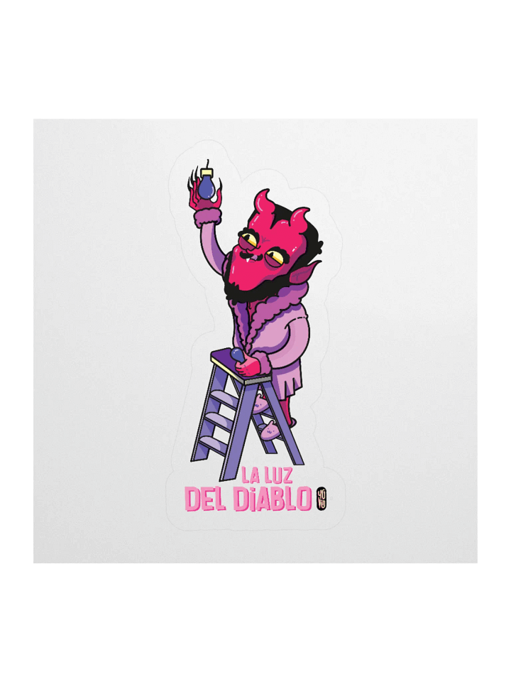La Luz del Diablo - Sticker (Kiss Cut) product image (1)