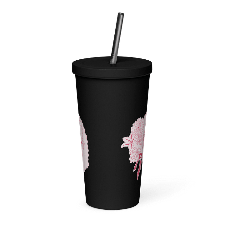 Mikahburr Floral Awareness Tumbler product image (1)