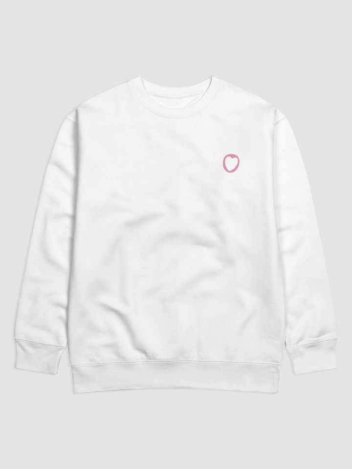 thanks for being here! Sweatshirt (Pink) product image (2)
