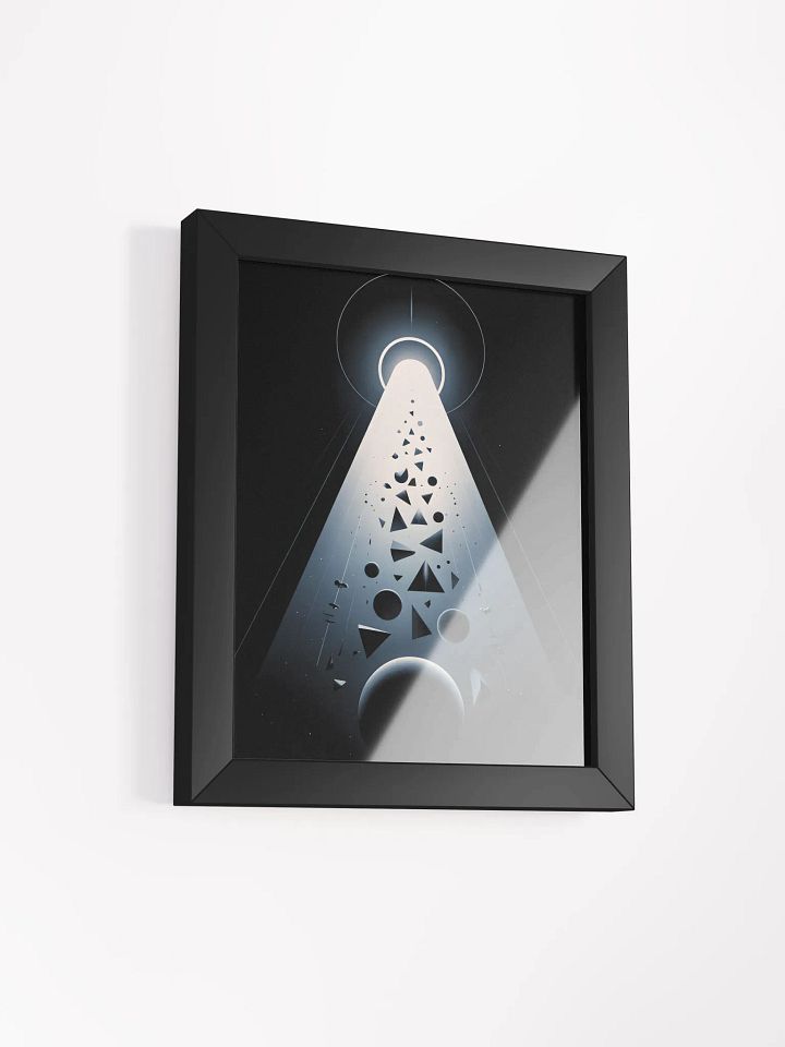Abstract Tunnel Framed Print | Modern Geometric Wall Art product image (2)