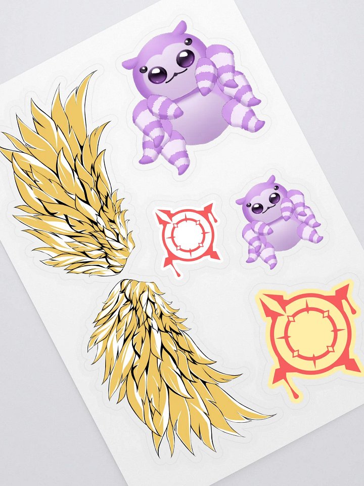 Kiss Cut Stickers - With Spooder!~ product image (1)