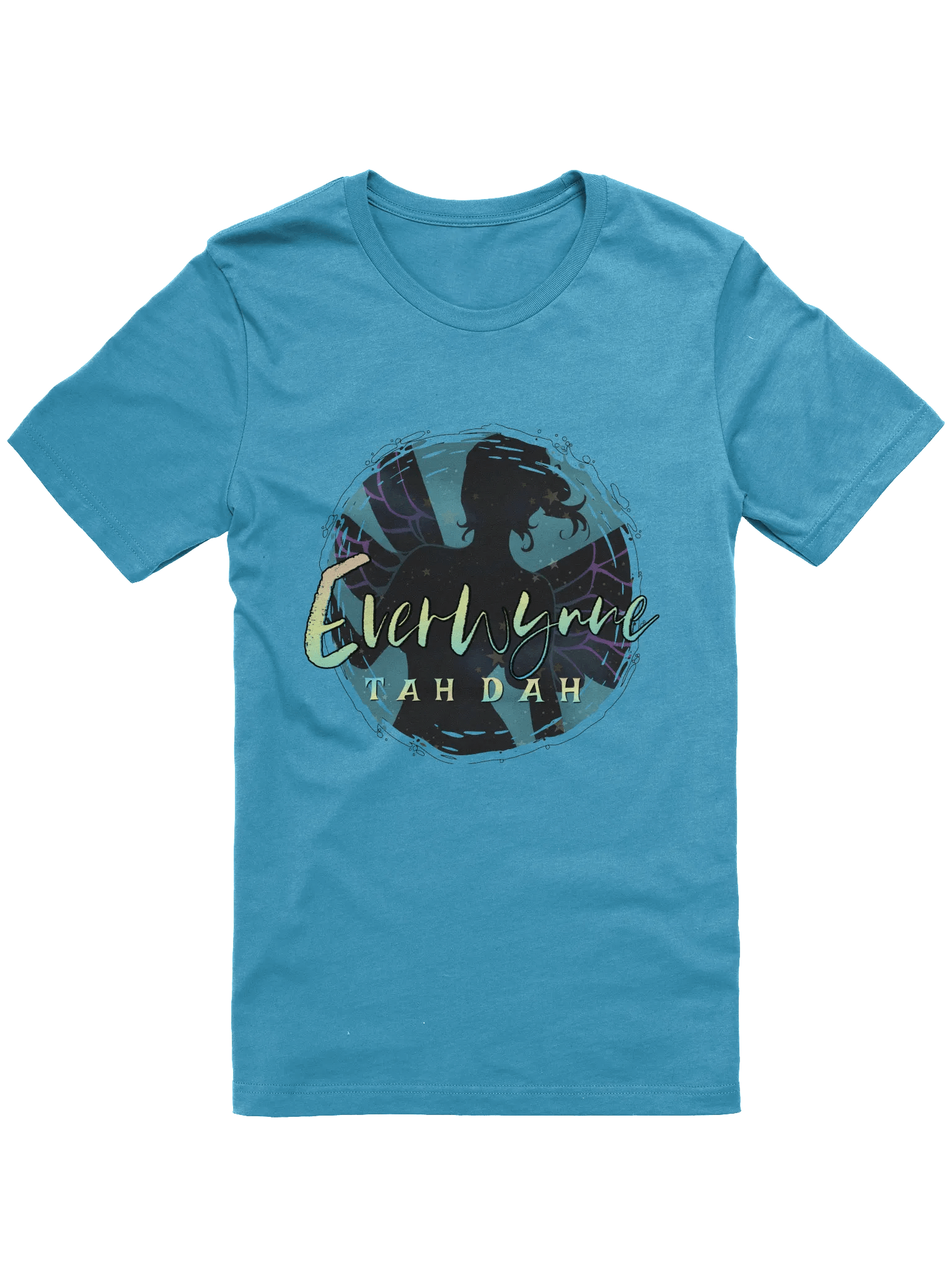 Teal Everwynne Logo Super Soft T-Shirt product image (9)