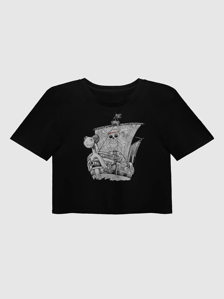 Whimsical Ship Skull Women's Crop Top product image (1)
