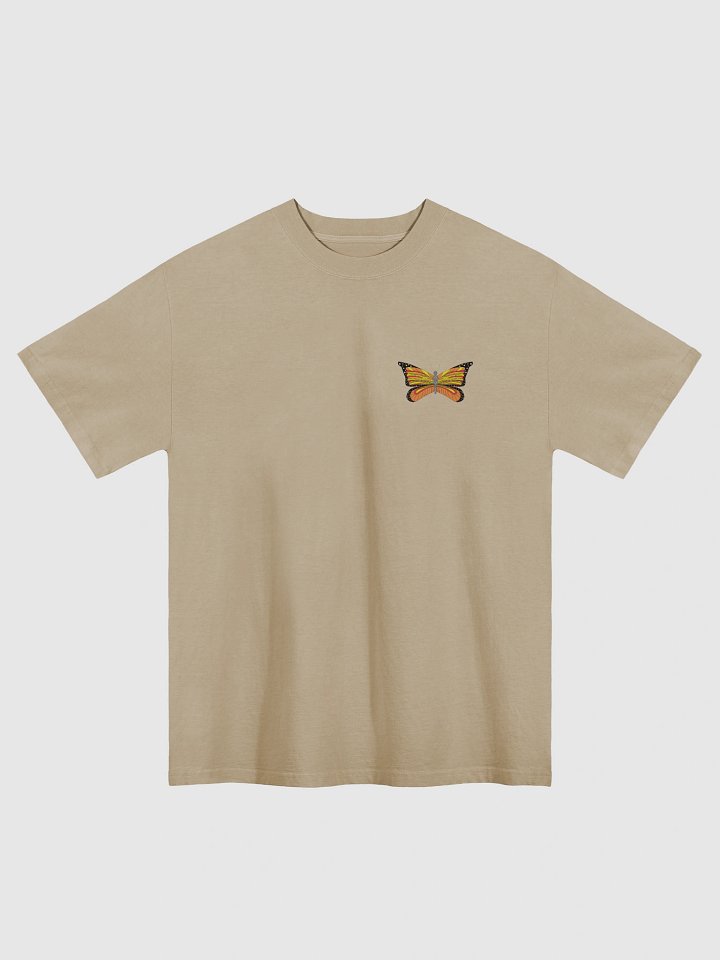 Vibrant Butterfly Illustration Oversized Tee product image (1)
