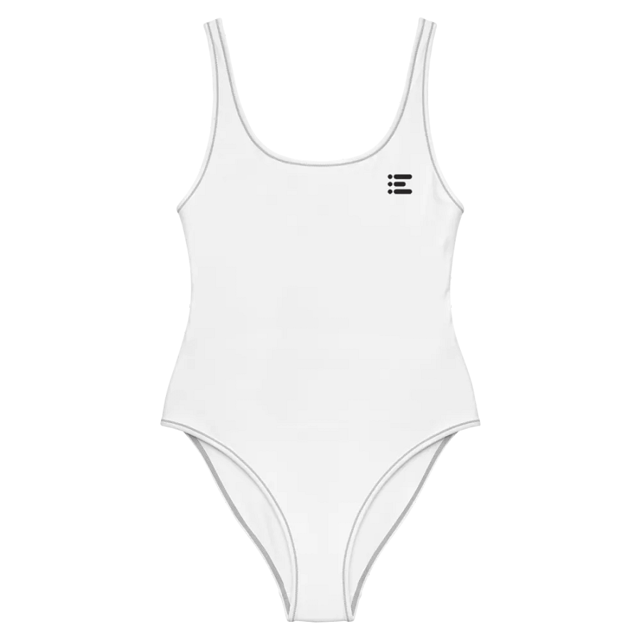 All-Over Print One-Piece Swimsuit w/ Left Logo product image (5)