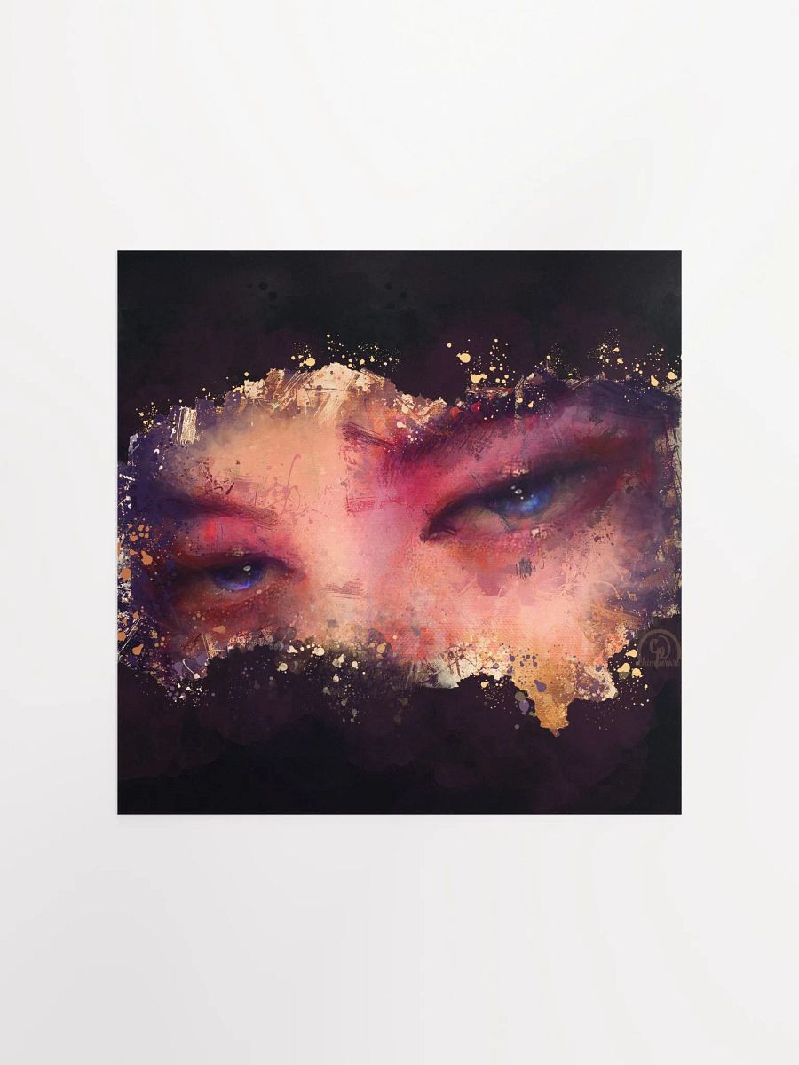 BTS - Jimin Stare (Dark) Print (Unframed) - Designed by ChimberArt product image (1)