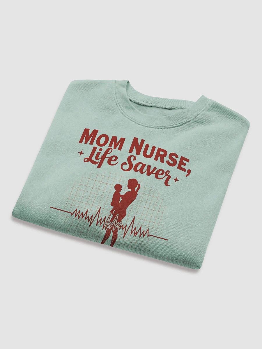 Life Saver Mom Nurse Crop Sweatshirt product image (20)