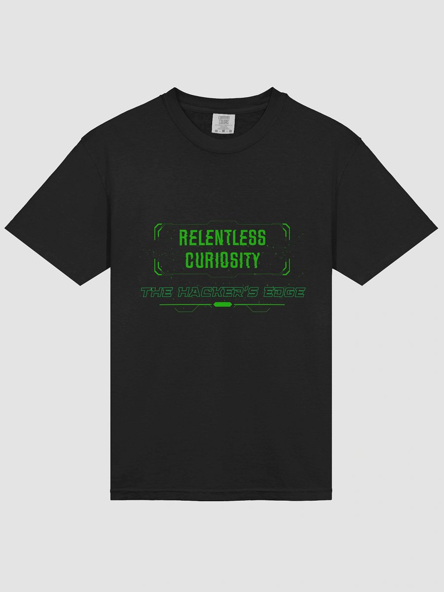 💚 Terminal Curiosity Tee – The Edge Never Sleeps product image (3)