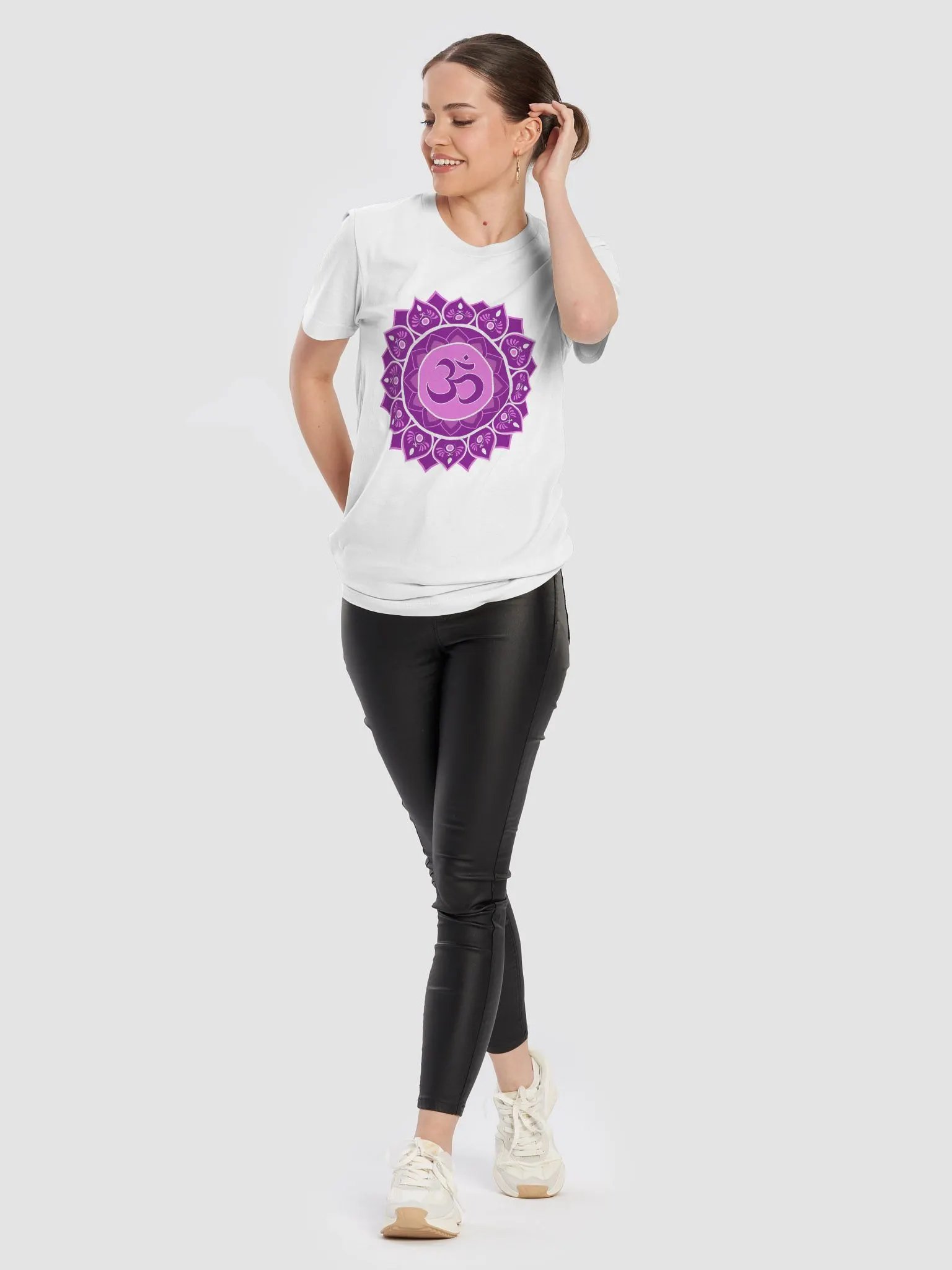 Om Mandala Meditation T-Shirt product image (10)
