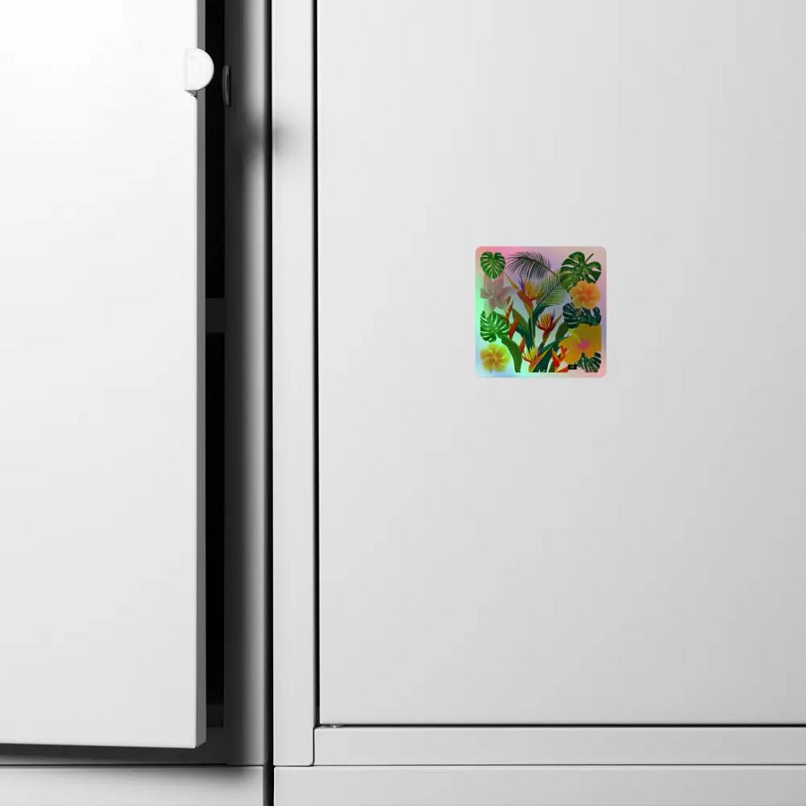 Tropical Hues Holographic Sticker Pack product image (6)