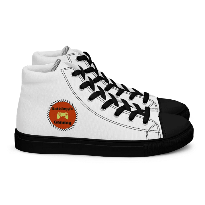 Rattdogg's Gaming Womens High Top Canvas Shoes product image (2)
