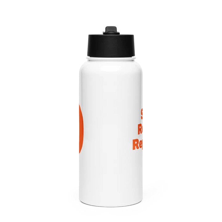 Water Bottle "Sip, Read, Repeat" Bottle Orange product image (2)