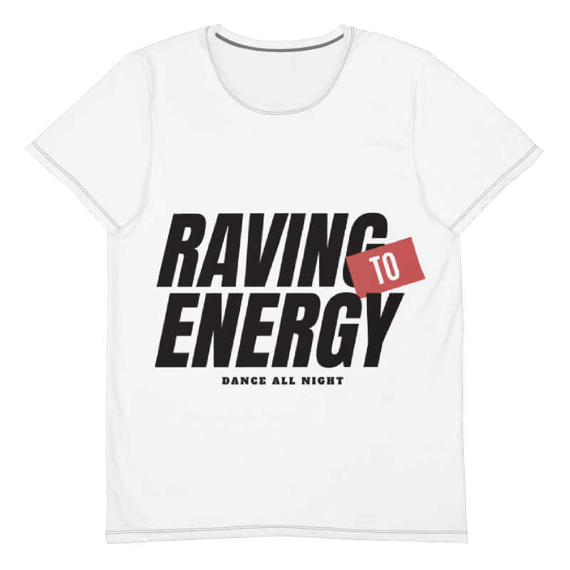 Raving Energy Athletic Tee product image (1)