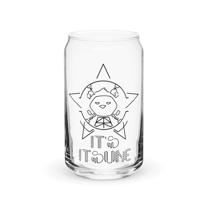 It's A Glass Logo - Black product image (2)