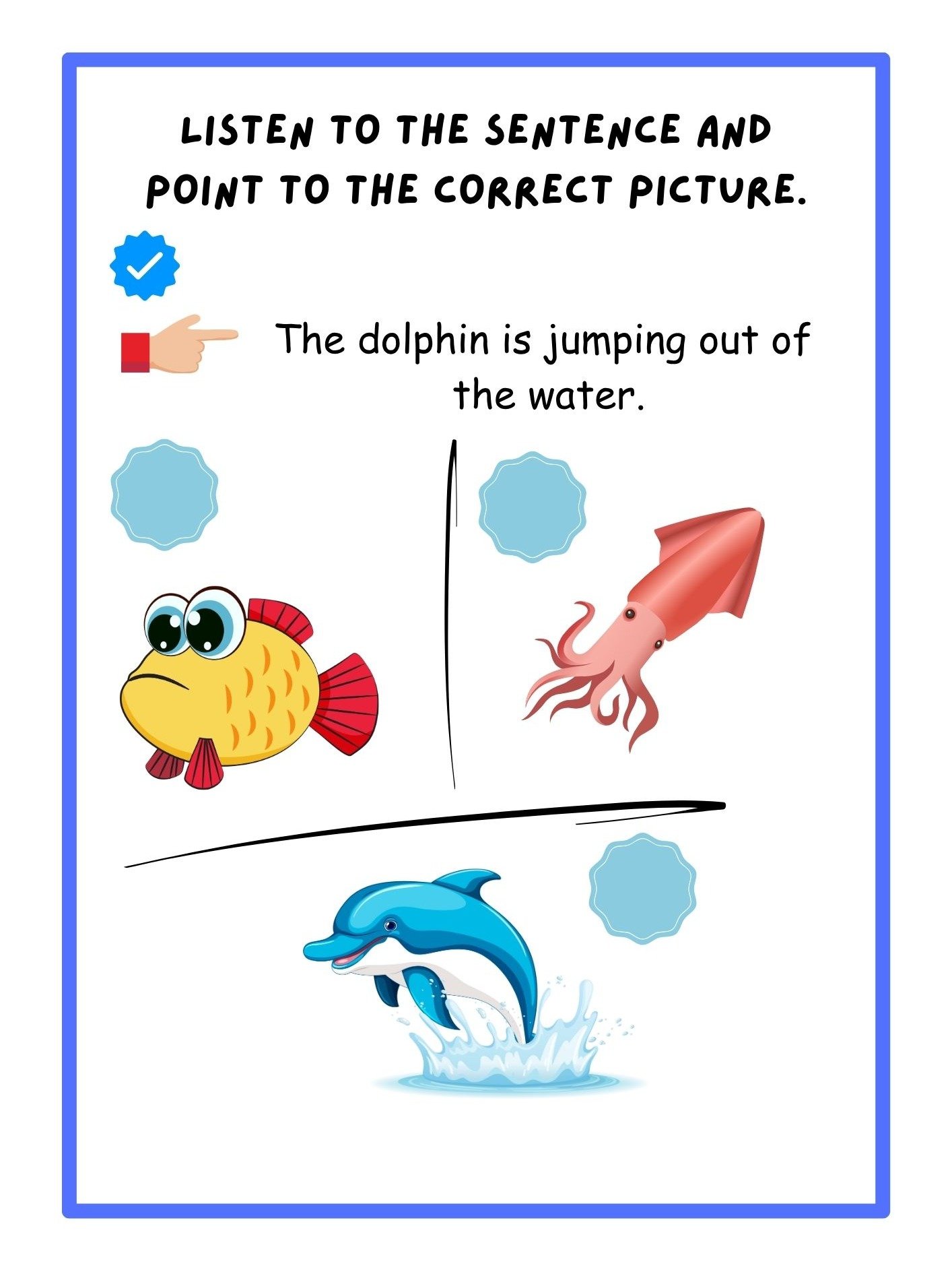 Printable Ocean Speak Worksheets product image (3)