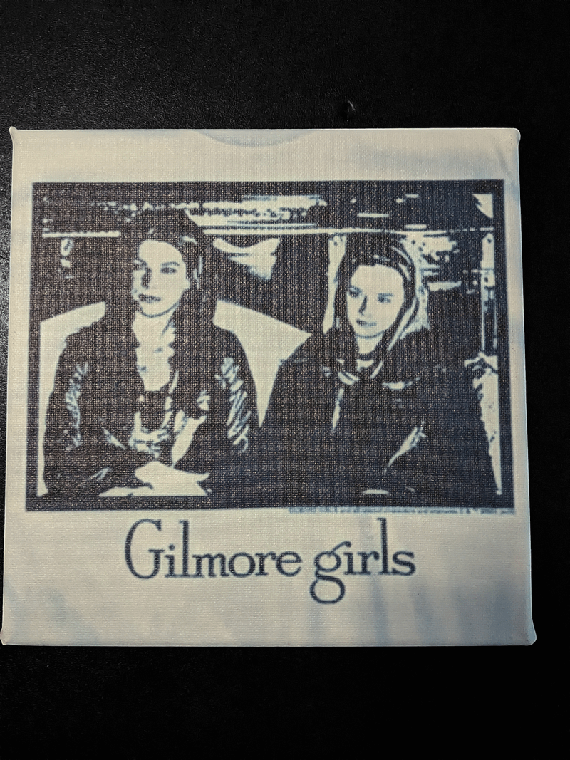 Gilmore Girls Vintage 8x8 canvas print