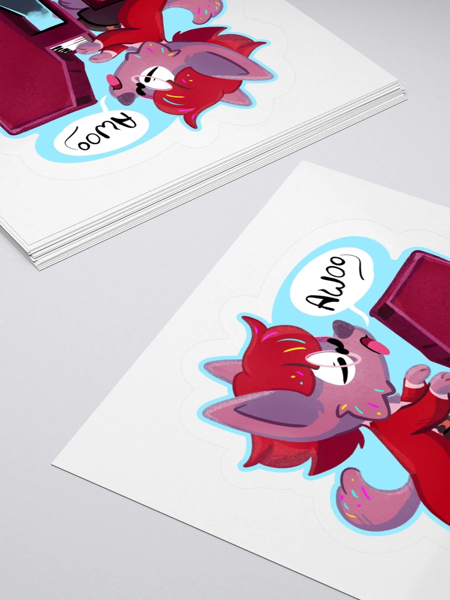 Andre "Awoo" Sticker product image (4)